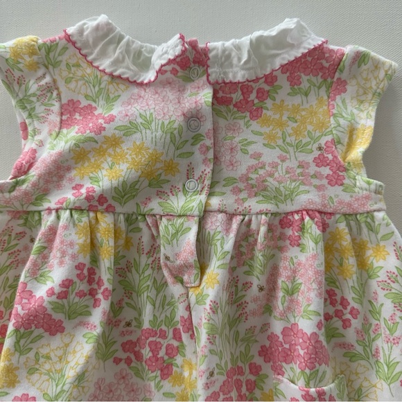 Janie and Jack 0-3 Months Baby Girl Floral Romper - Picture 2 of 7